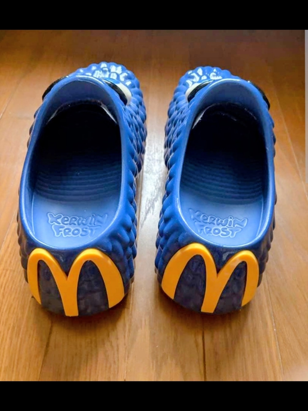Men Limited Edition Kerwin Frost Mcdonald Crocs. Size 7